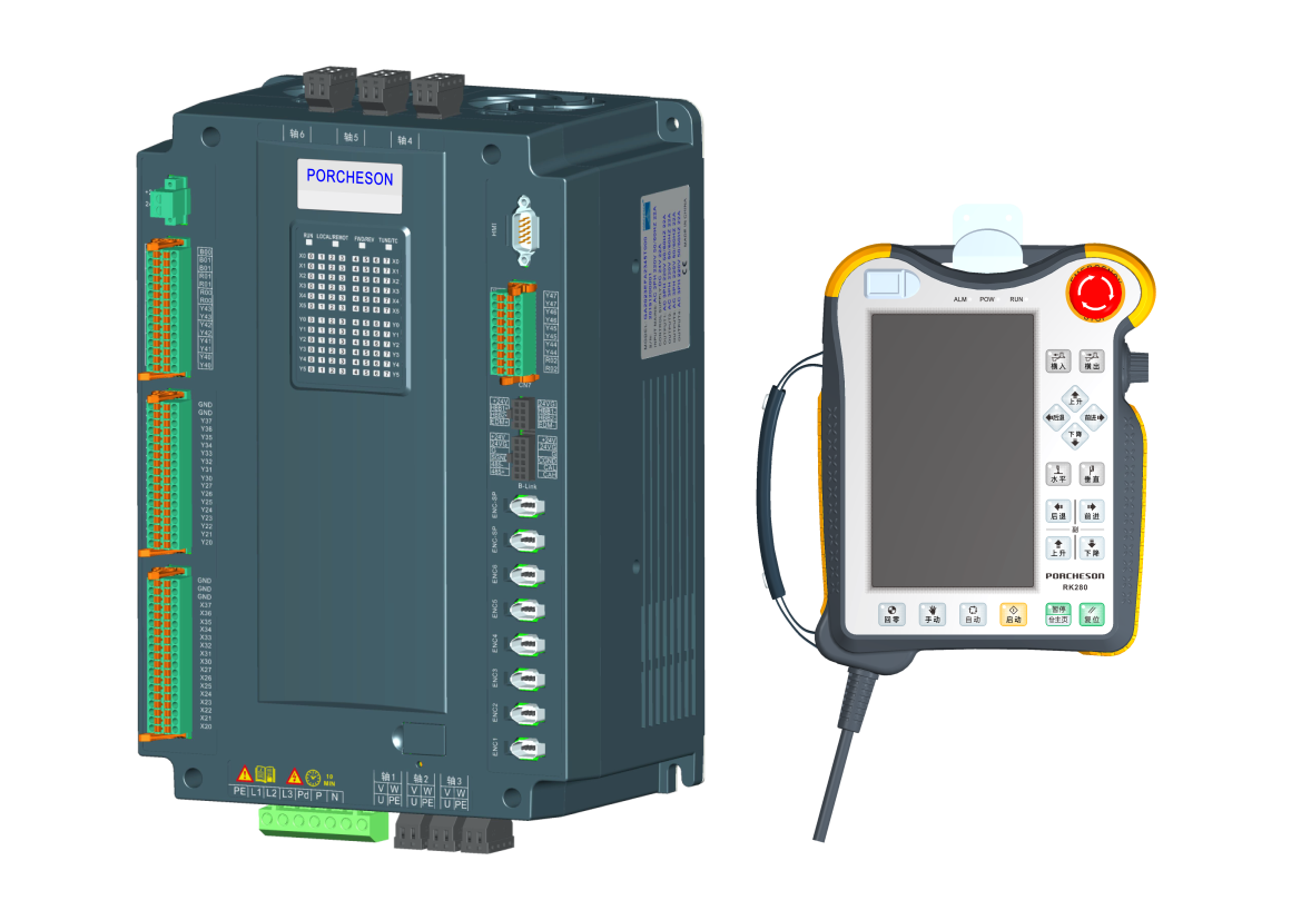 GA-series robotic arm control system